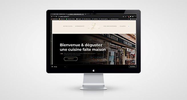 Site web internet Traiteur Saint Louis Assistech