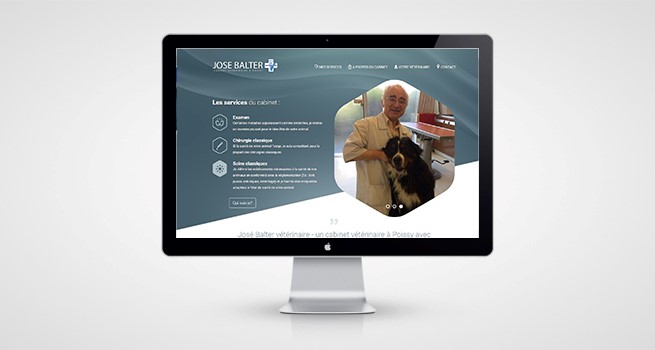 Site web internet vétérinaire José Balter